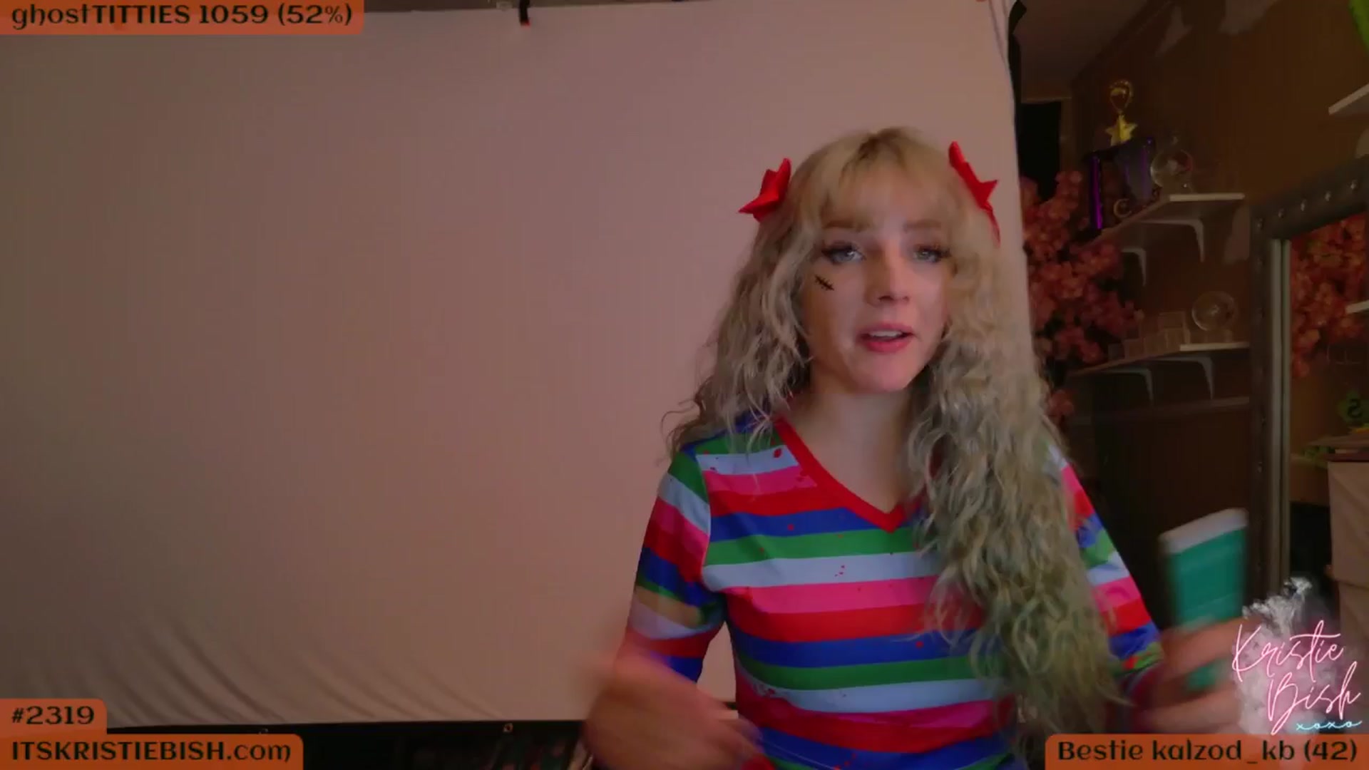 Gallery image thumbnail from KristieBish's myfreecams stream on, 10/03/2024, 04:47 image 4 of 20
