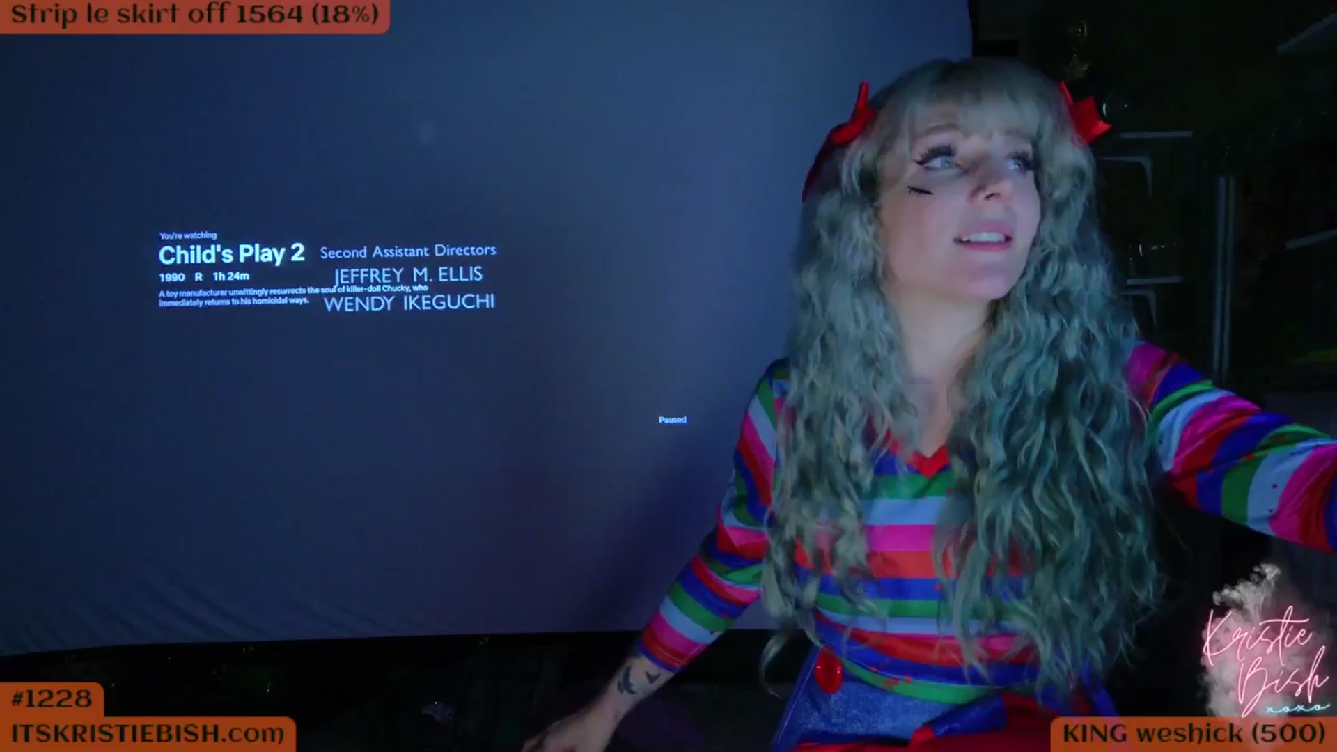 Gallery image thumbnail from KristieBish's myfreecams stream on, 10/03/2024, 06:10 image 19 of 20
