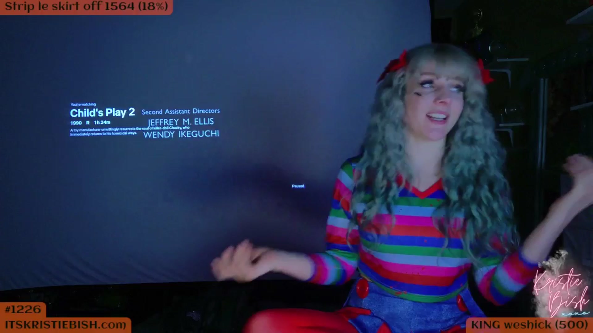 Gallery image thumbnail from KristieBish's myfreecams stream on, 10/03/2024, 06:10 image 18 of 20