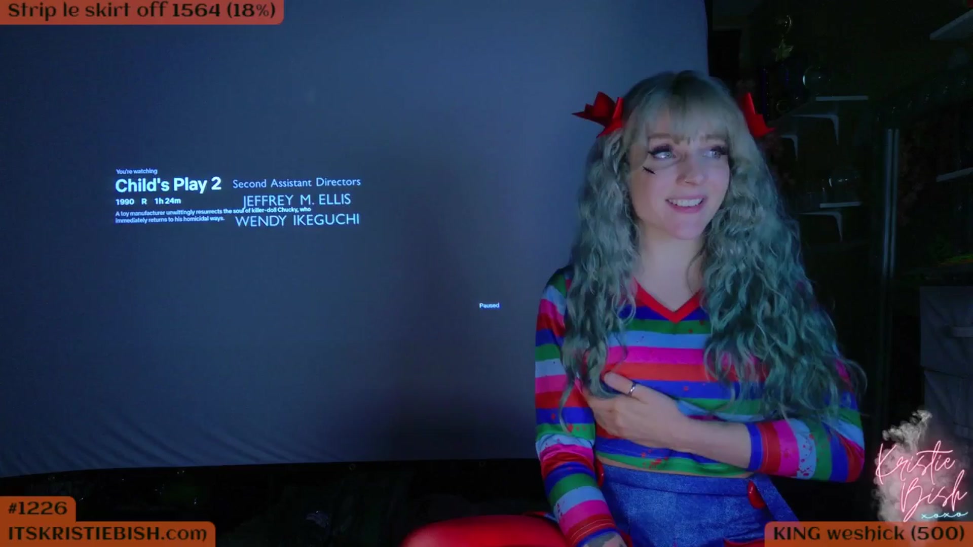 Gallery image thumbnail from KristieBish's myfreecams stream on, 10/03/2024, 06:10 image 16 of 20