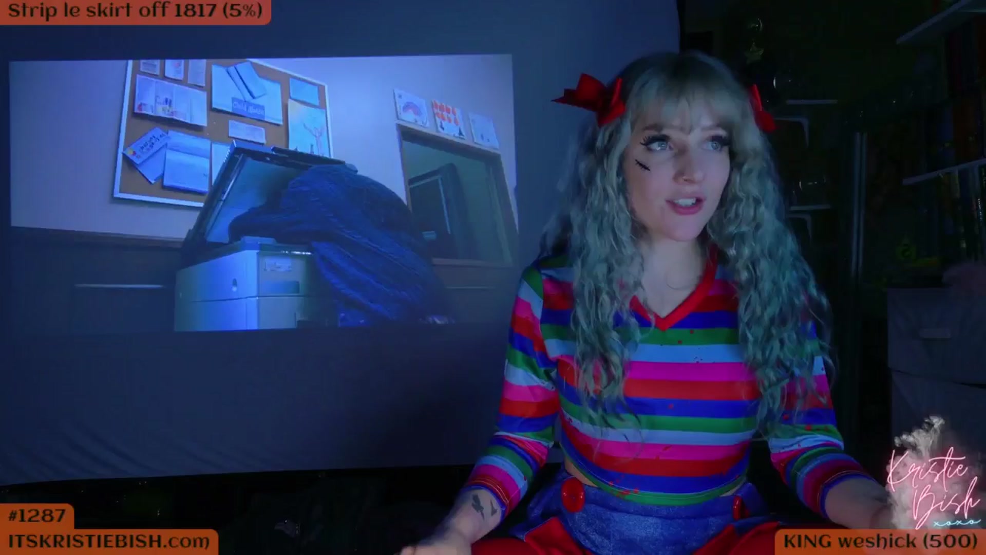 Gallery image thumbnail from KristieBish's myfreecams stream on, 10/03/2024, 06:10 image 3 of 20