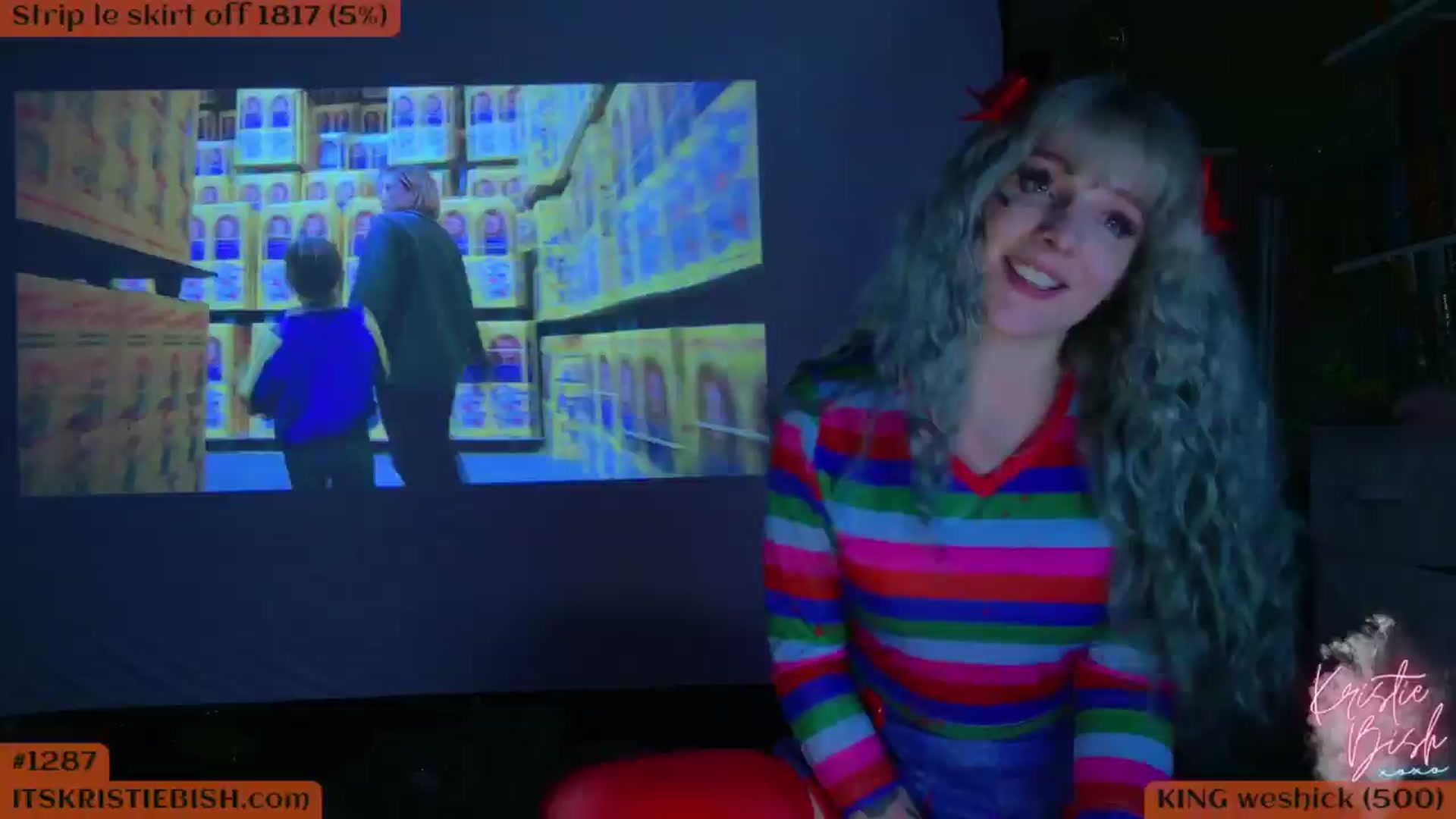 Gallery image thumbnail from KristieBish's myfreecams stream on, 10/03/2024, 06:10 image 6 of 20