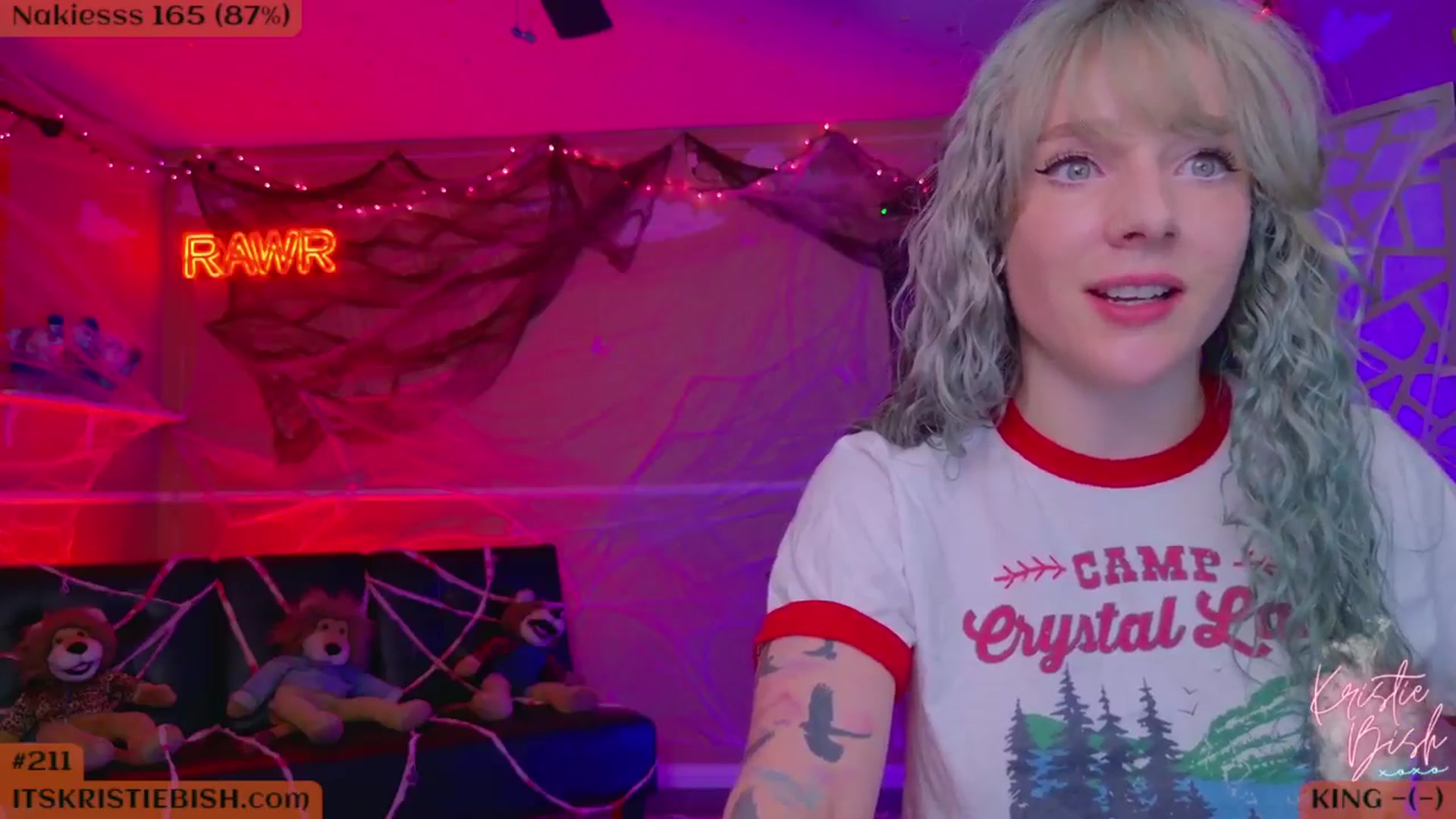 Gallery image thumbnail from KristieBish's myfreecams stream on, 10/07/2024, 04:04 image 3 of 20
