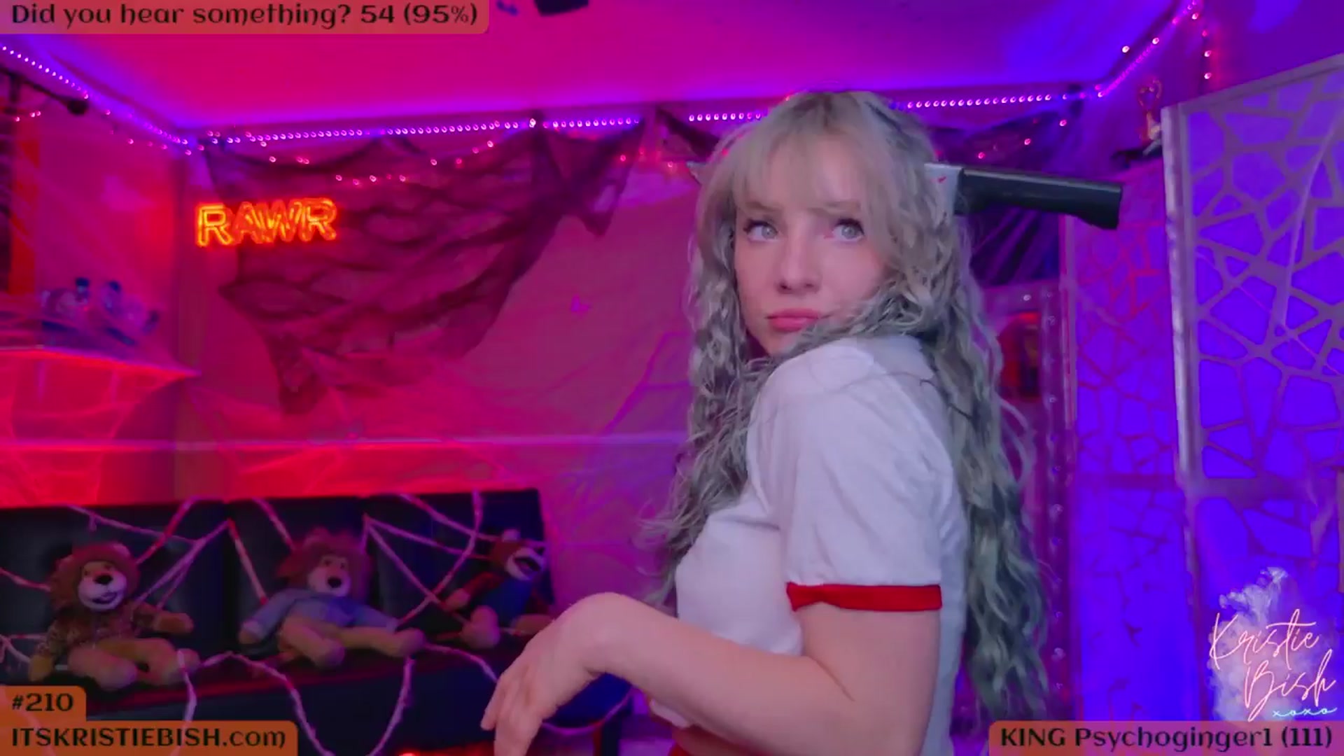 Gallery image thumbnail from KristieBish's myfreecams stream on, 10/07/2024, 04:04 image 11 of 20