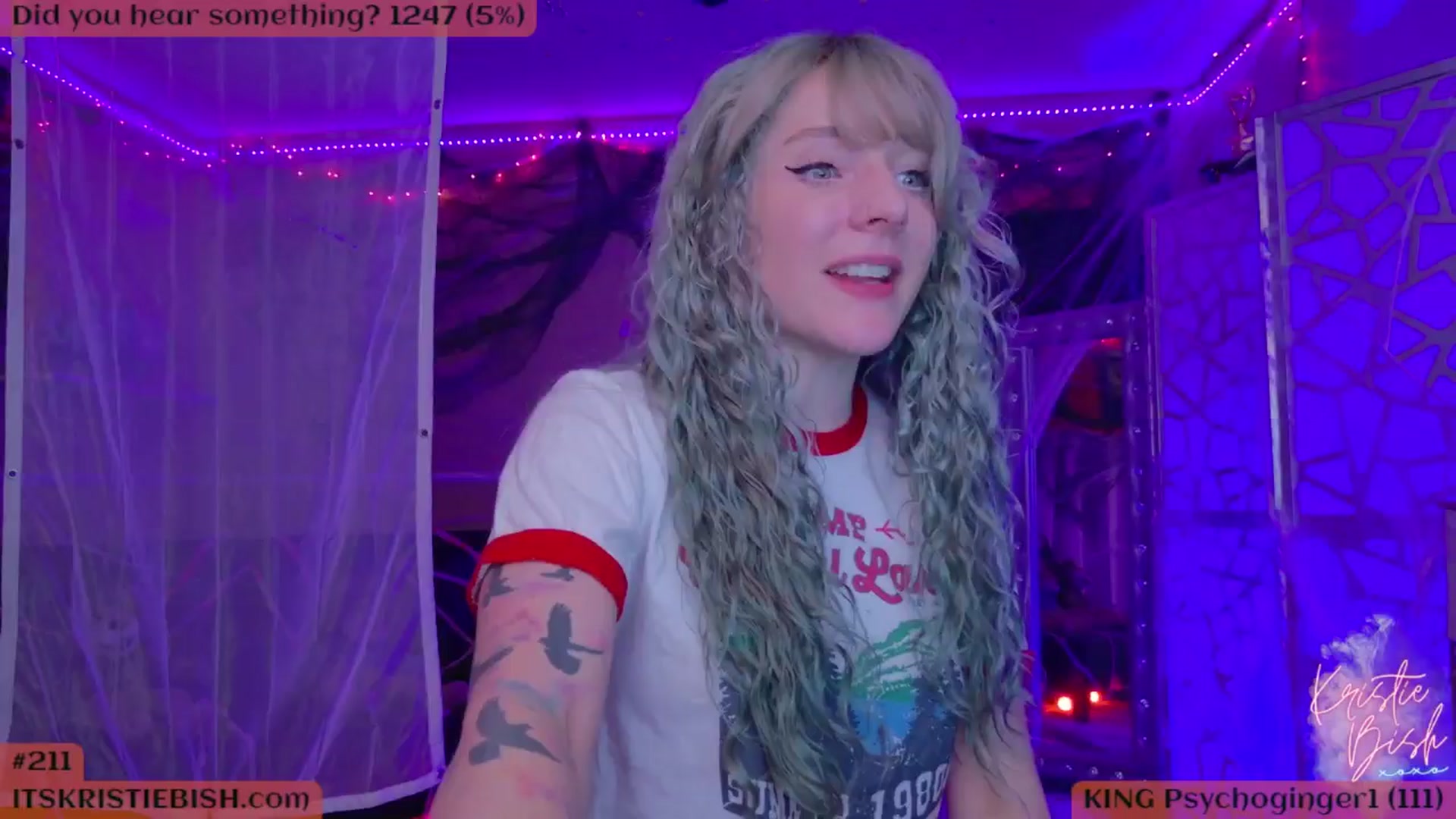 Gallery image thumbnail from KristieBish's myfreecams stream on, 10/07/2024, 04:31 image 17 of 20