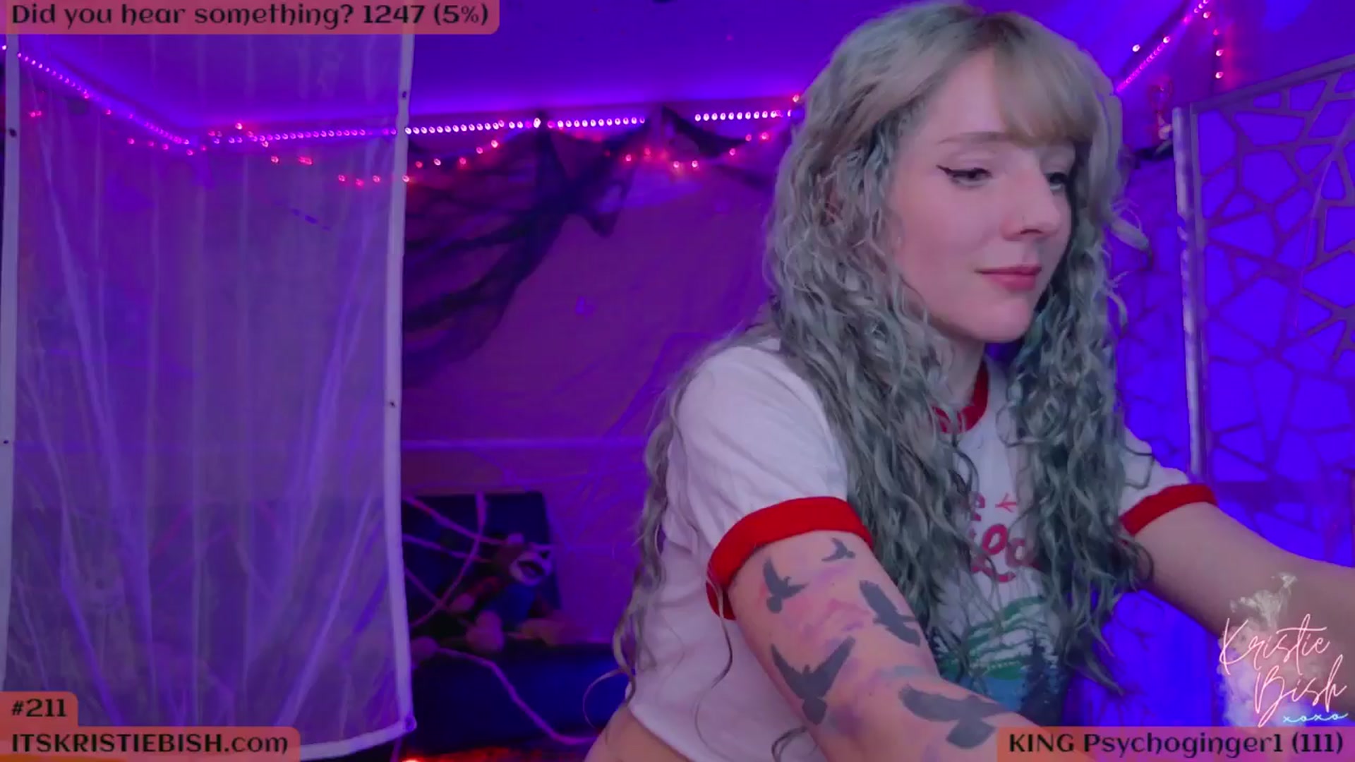 Gallery image thumbnail from KristieBish's myfreecams stream on, 10/07/2024, 04:31 image 14 of 20