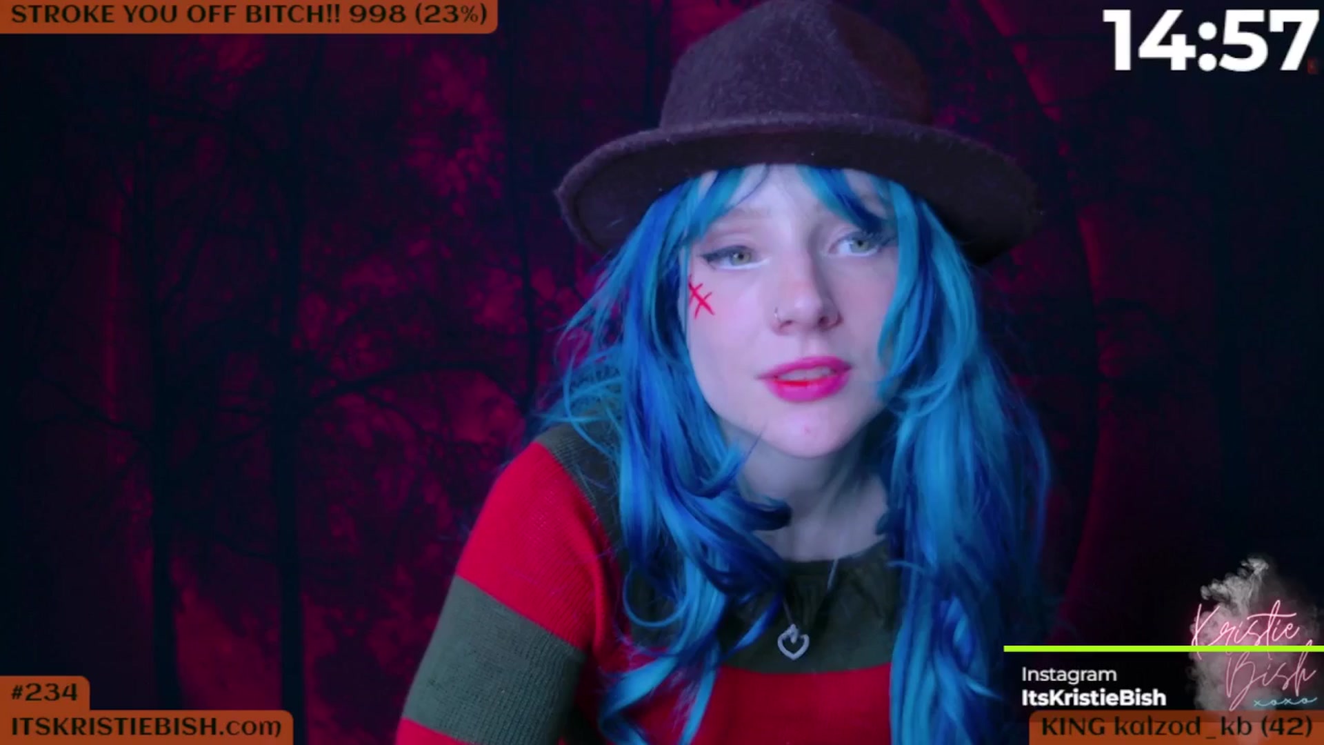 Gallery image thumbnail from KristieBish's myfreecams stream on, 10/14/2024, 04:43 image 15 of 20