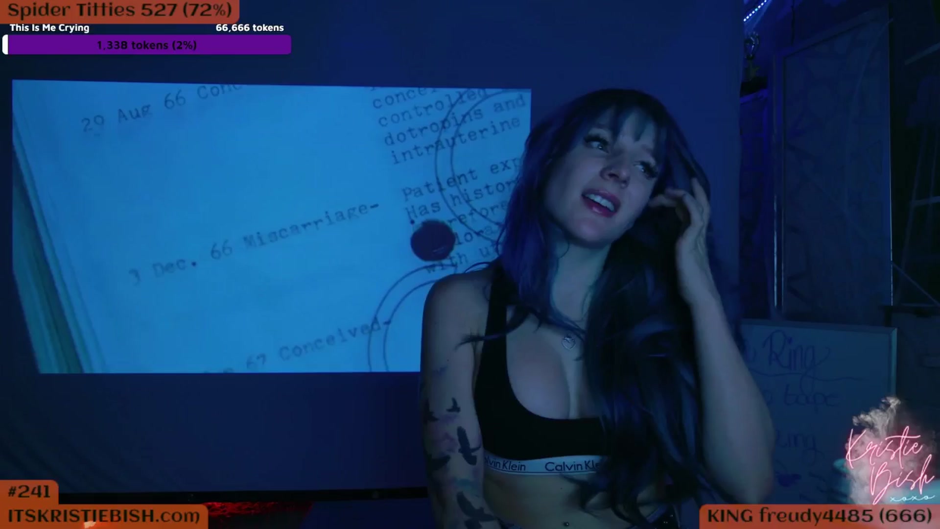 Gallery image thumbnail from KristieBish's myfreecams stream on, 10/25/2024, 06:10 image 16 of 20