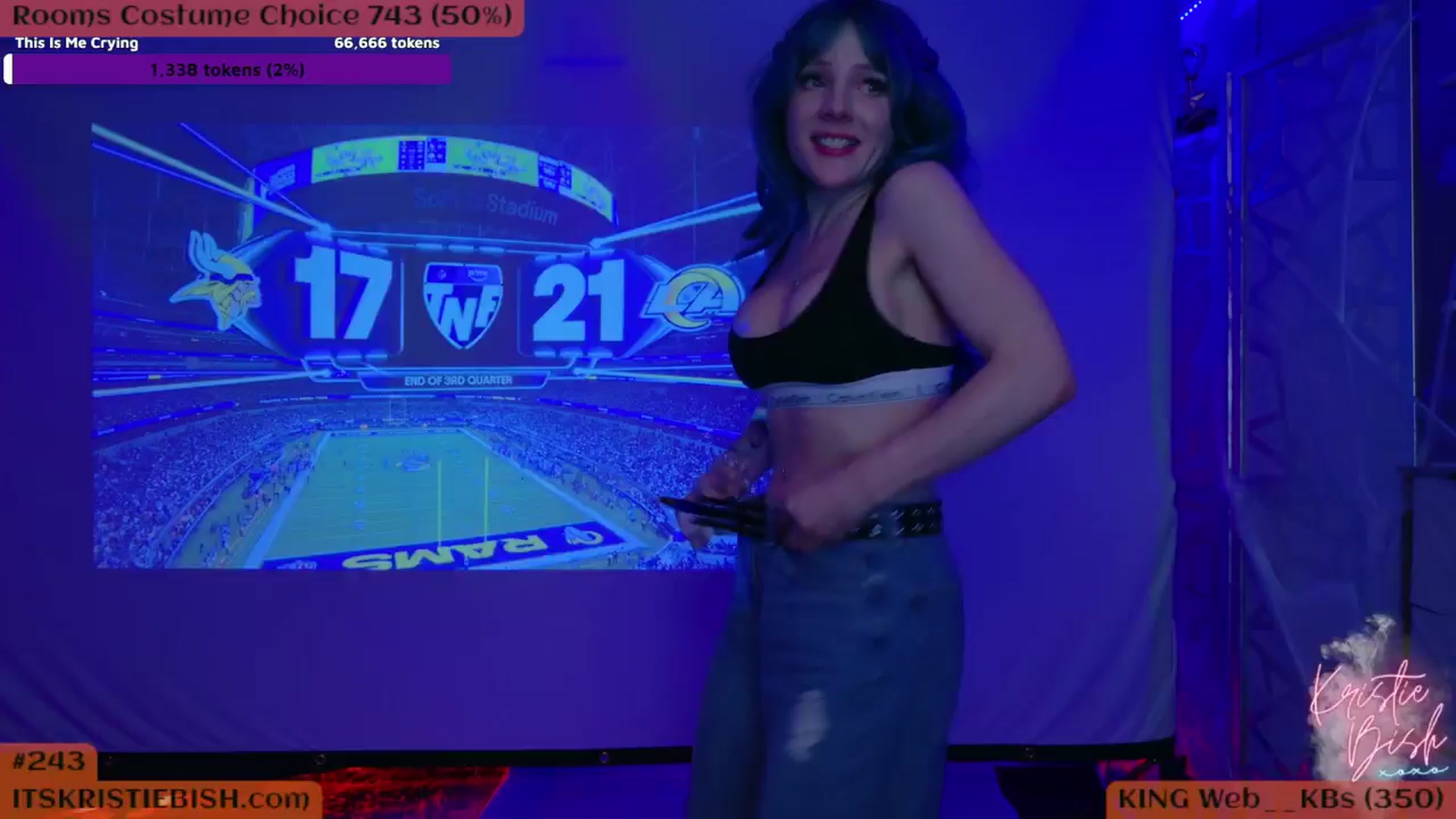 Gallery image thumbnail from KristieBish's myfreecams stream on, 10/25/2024, 06:10 image 4 of 20