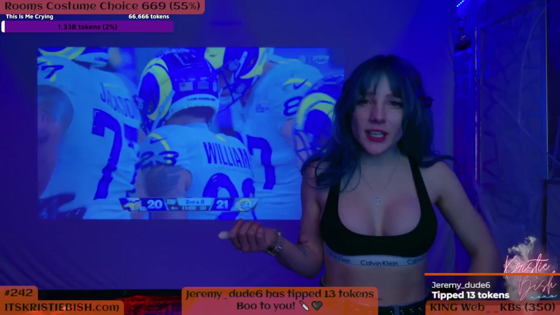 Gallery image thumbnail from KristieBish's myfreecams stream on, 10/25/2024, 06:10 image 5 of 20