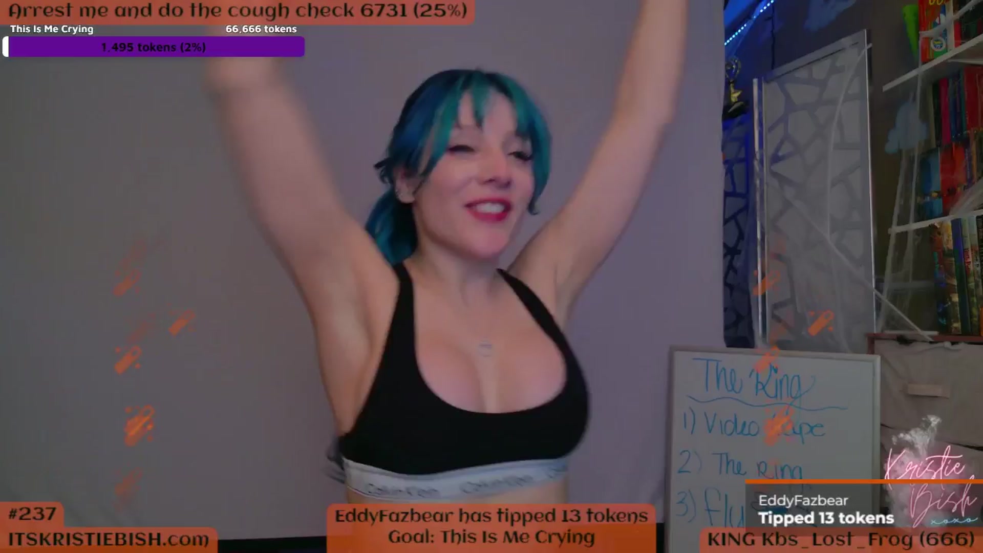 Gallery image thumbnail from KristieBish's myfreecams stream on, 10/26/2024, 05:20 image 3 of 20