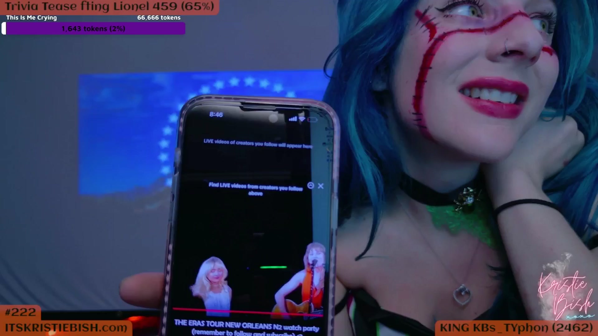 Gallery image thumbnail from KristieBish's myfreecams stream on, 10/27/2024, 06:08 image 4 of 20