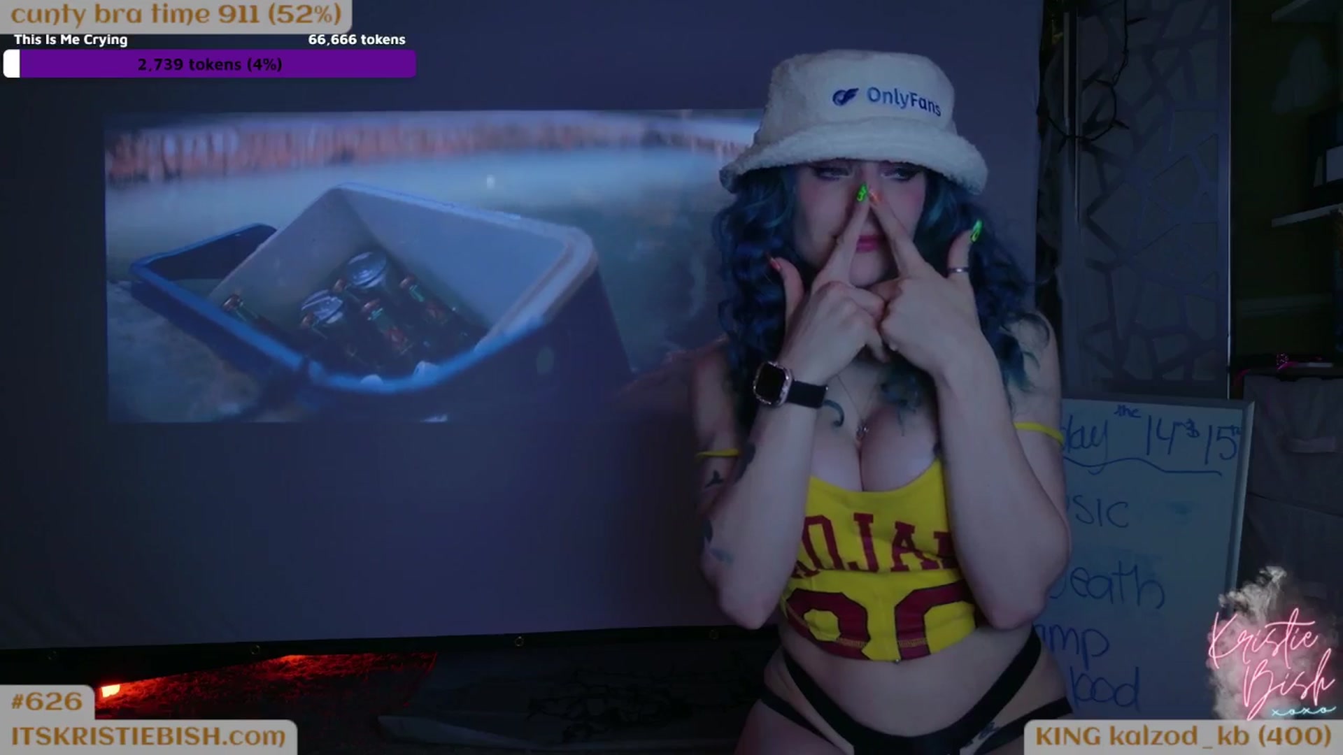 Gallery image thumbnail from KristieBish's myfreecams stream on, 11/15/2024, 07:54 image 15 of 20