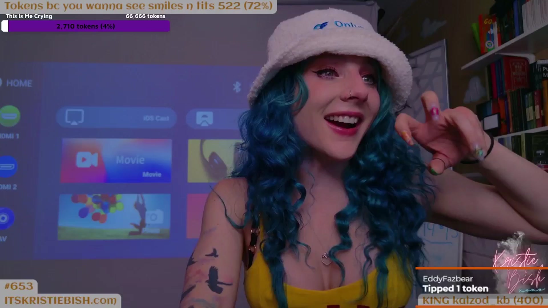 Gallery image thumbnail from KristieBish's myfreecams stream on, 11/15/2024, 07:54 image 2 of 20
