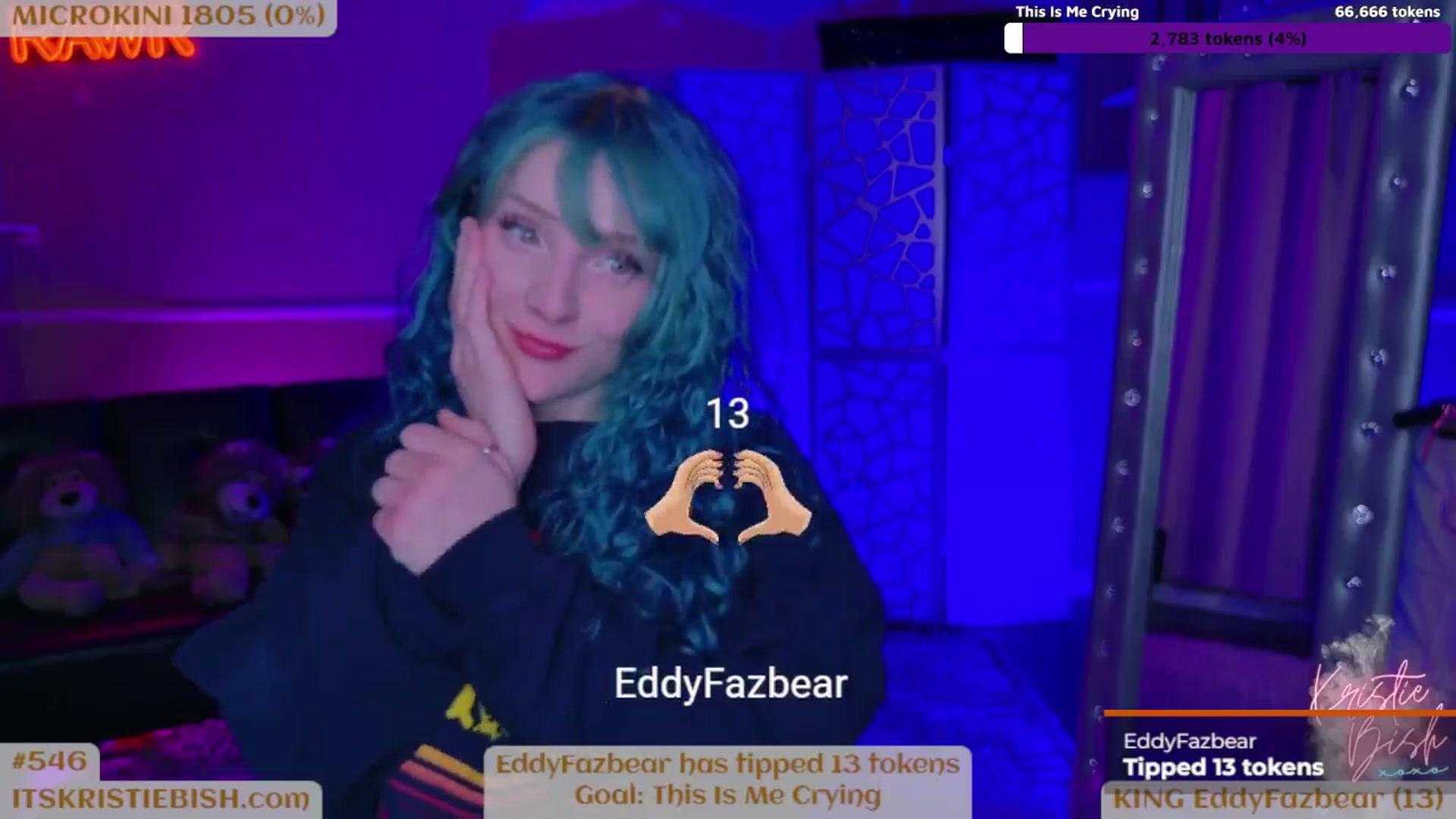 Gallery image thumbnail from KristieBish's myfreecams stream on, 11/18/2024, 06:50 image 2 of 20