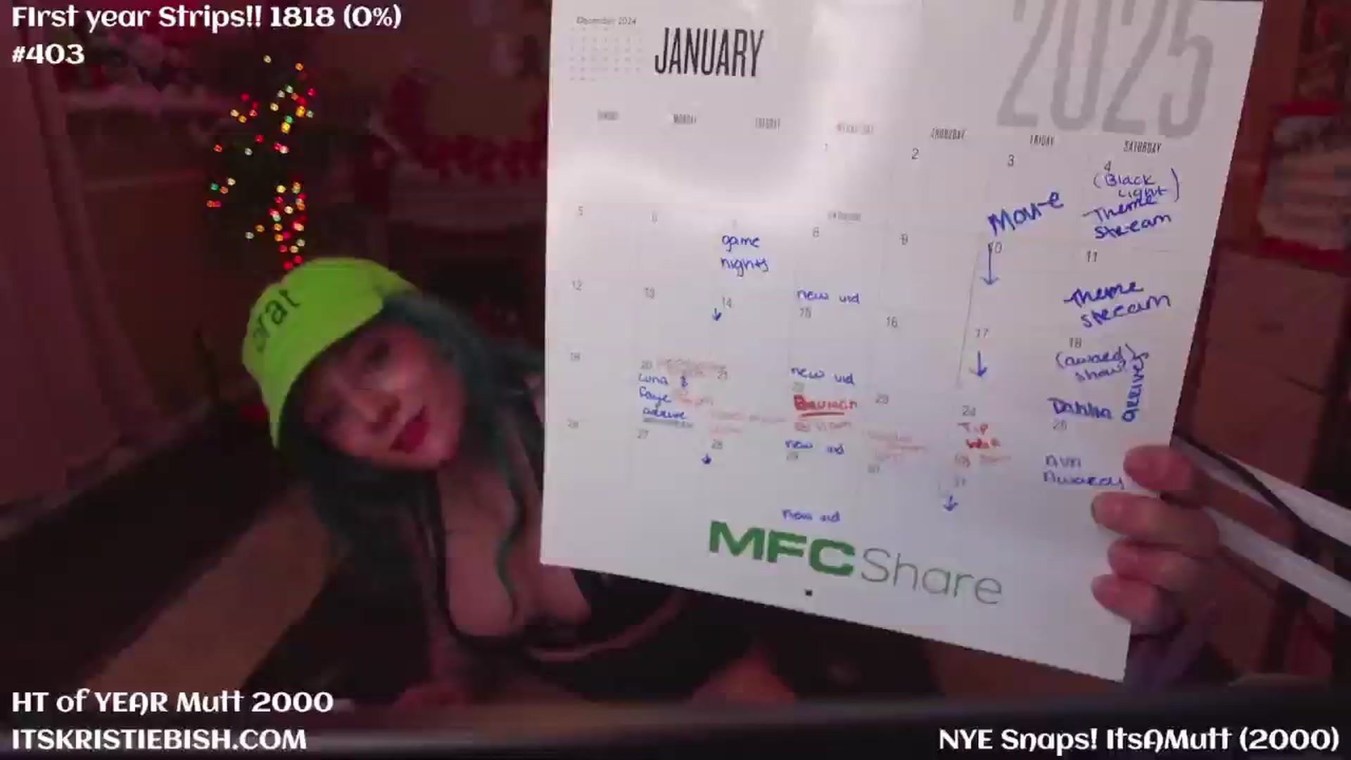 Gallery image thumbnail from KristieBish's myfreecams stream on, 01/02/2025, 07:26 image 13 of 20