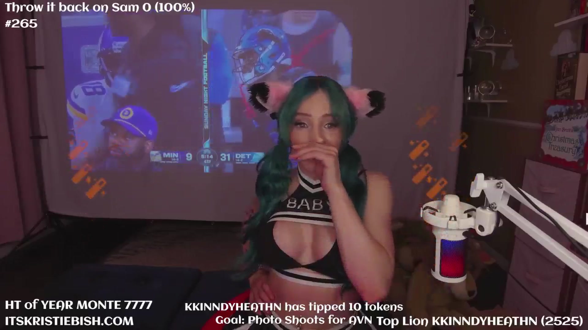 Gallery image thumbnail from KristieBish's myfreecams stream on, 01/06/2025, 04:14 image 16 of 20