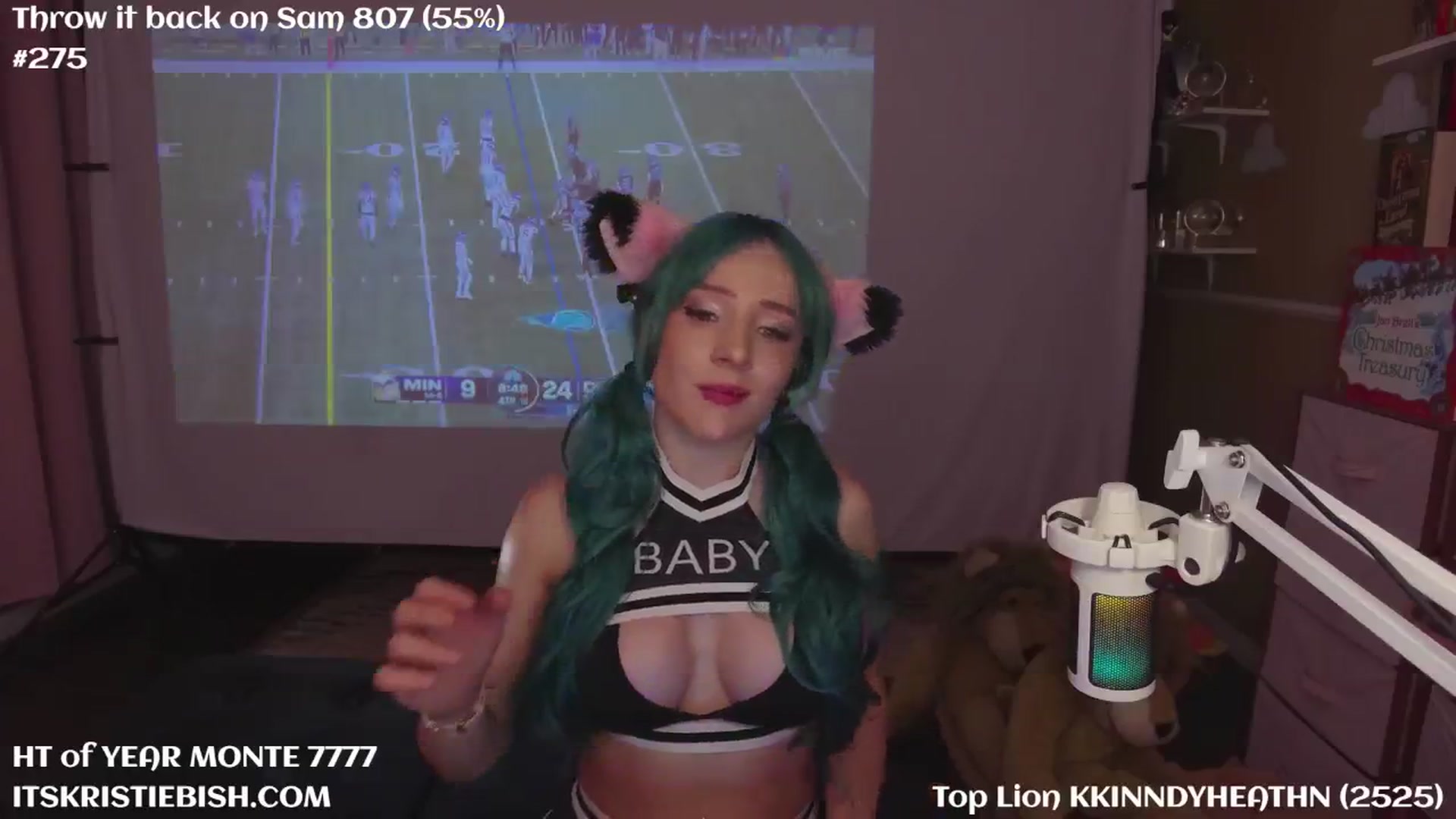 Gallery image thumbnail from KristieBish's myfreecams stream on, 01/06/2025, 04:14 image 6 of 20