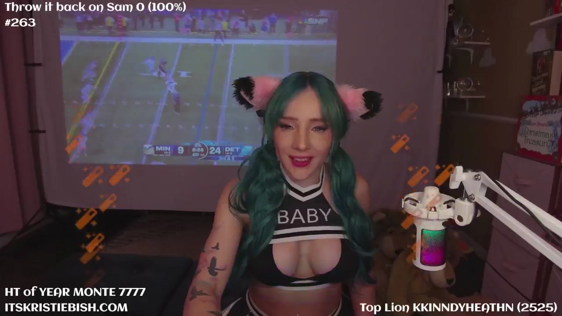 Gallery image thumbnail from KristieBish's myfreecams stream on, 01/06/2025, 04:14 image 9 of 20