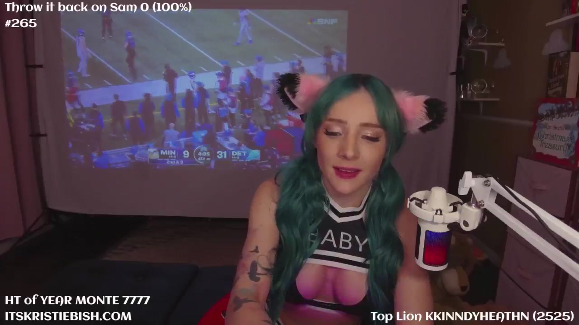 Gallery image thumbnail from KristieBish's myfreecams stream on, 01/06/2025, 04:14 image 18 of 20