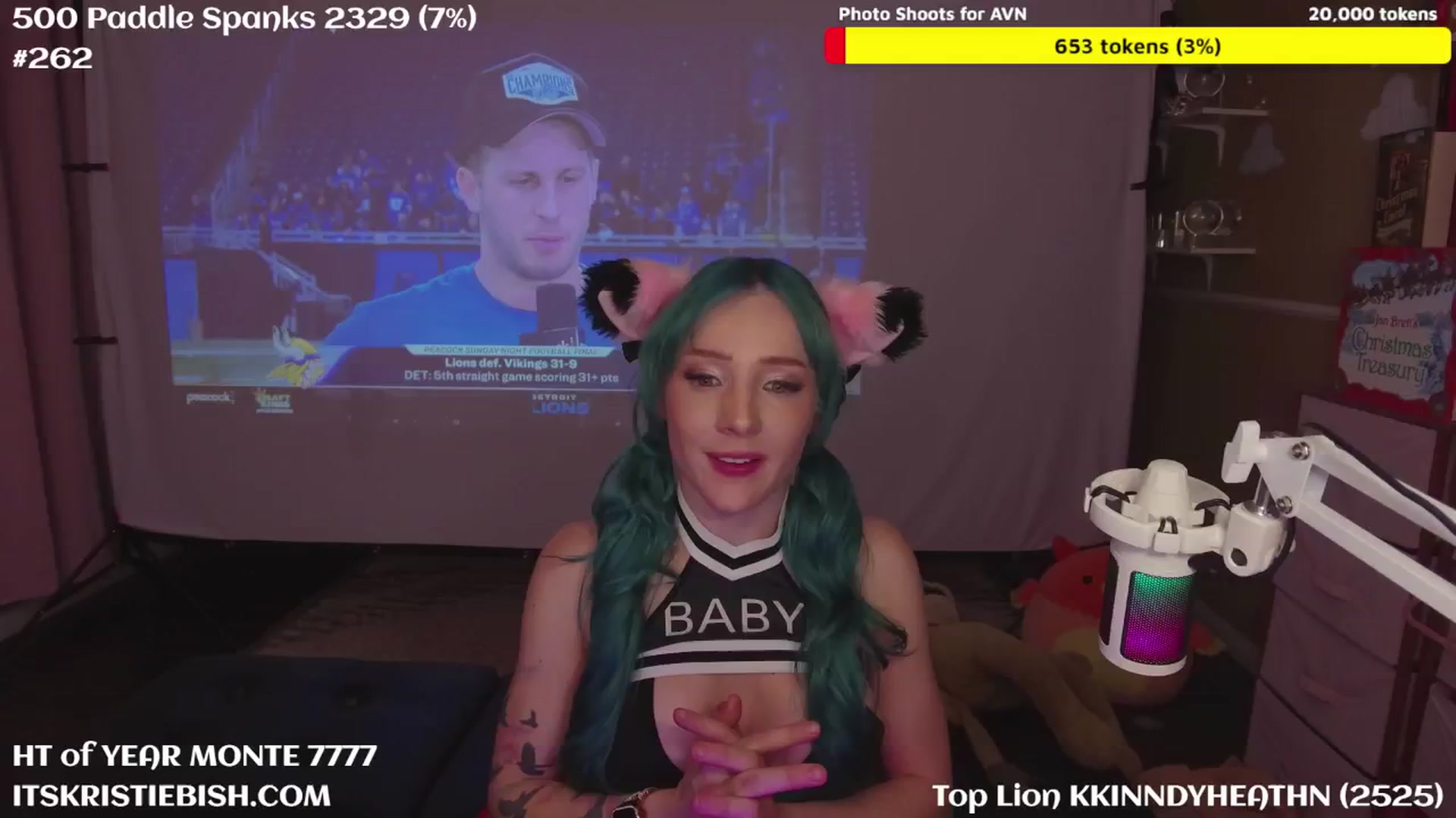 Gallery image thumbnail from KristieBish's myfreecams stream on, 01/06/2025, 05:07 image 16 of 20