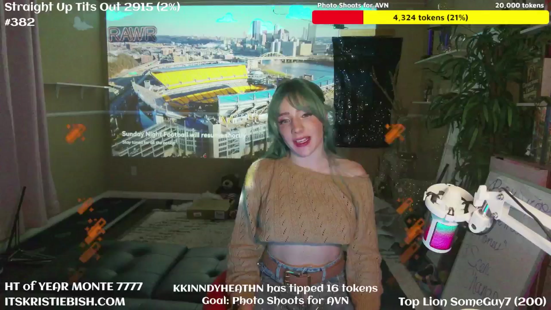 Gallery image thumbnail from KristieBish's myfreecams stream on, 01/13/2025, 03:09 image 17 of 20
