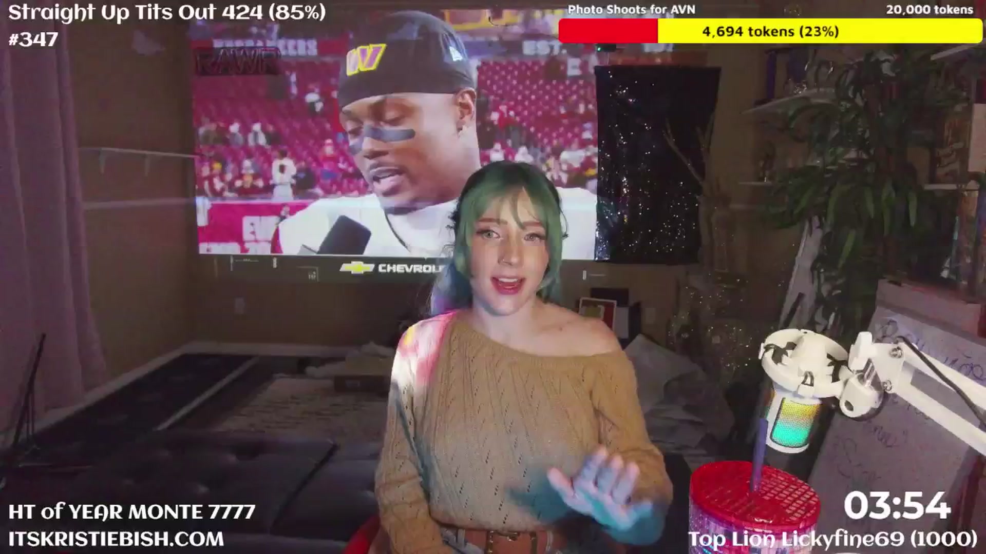 Gallery image thumbnail from KristieBish's myfreecams stream on, 01/13/2025, 05:12 image 5 of 20