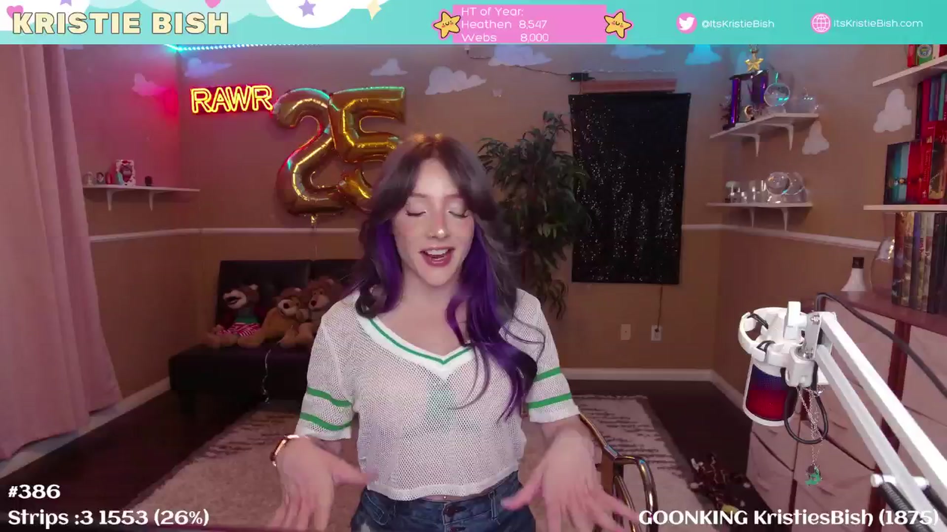 Gallery image thumbnail from KristieBish's myfreecams stream on, 02/20/2025, 06:42 image 9 of 20