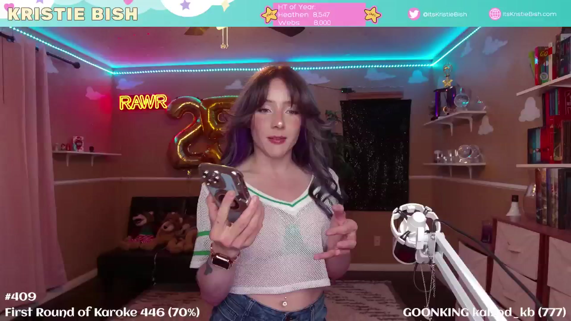 Gallery image thumbnail from KristieBish's myfreecams stream on, 02/20/2025, 06:42 image 3 of 20