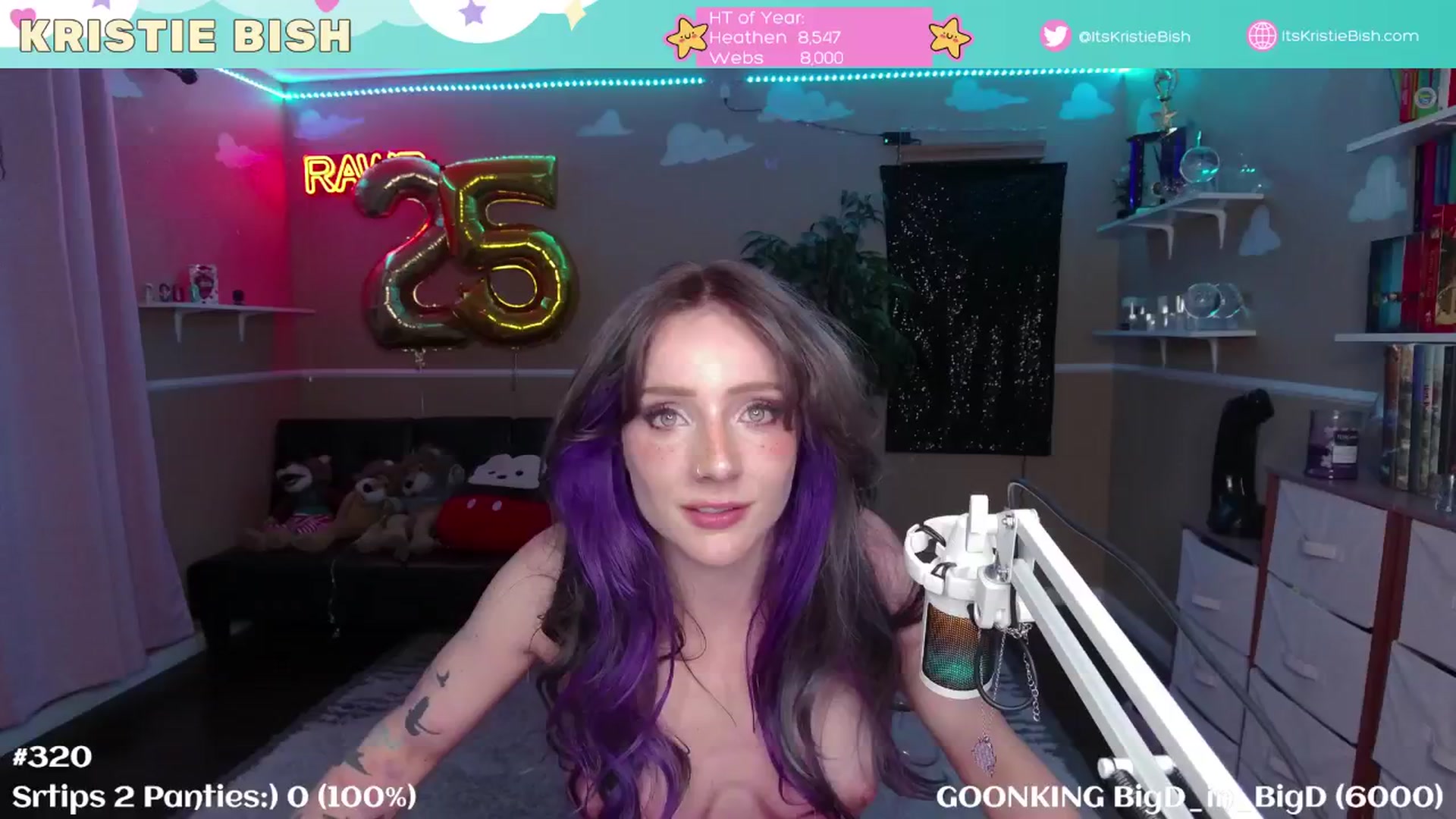Gallery image thumbnail from KristieBish's myfreecams stream on, 02/21/2025, 06:41 image 4 of 20