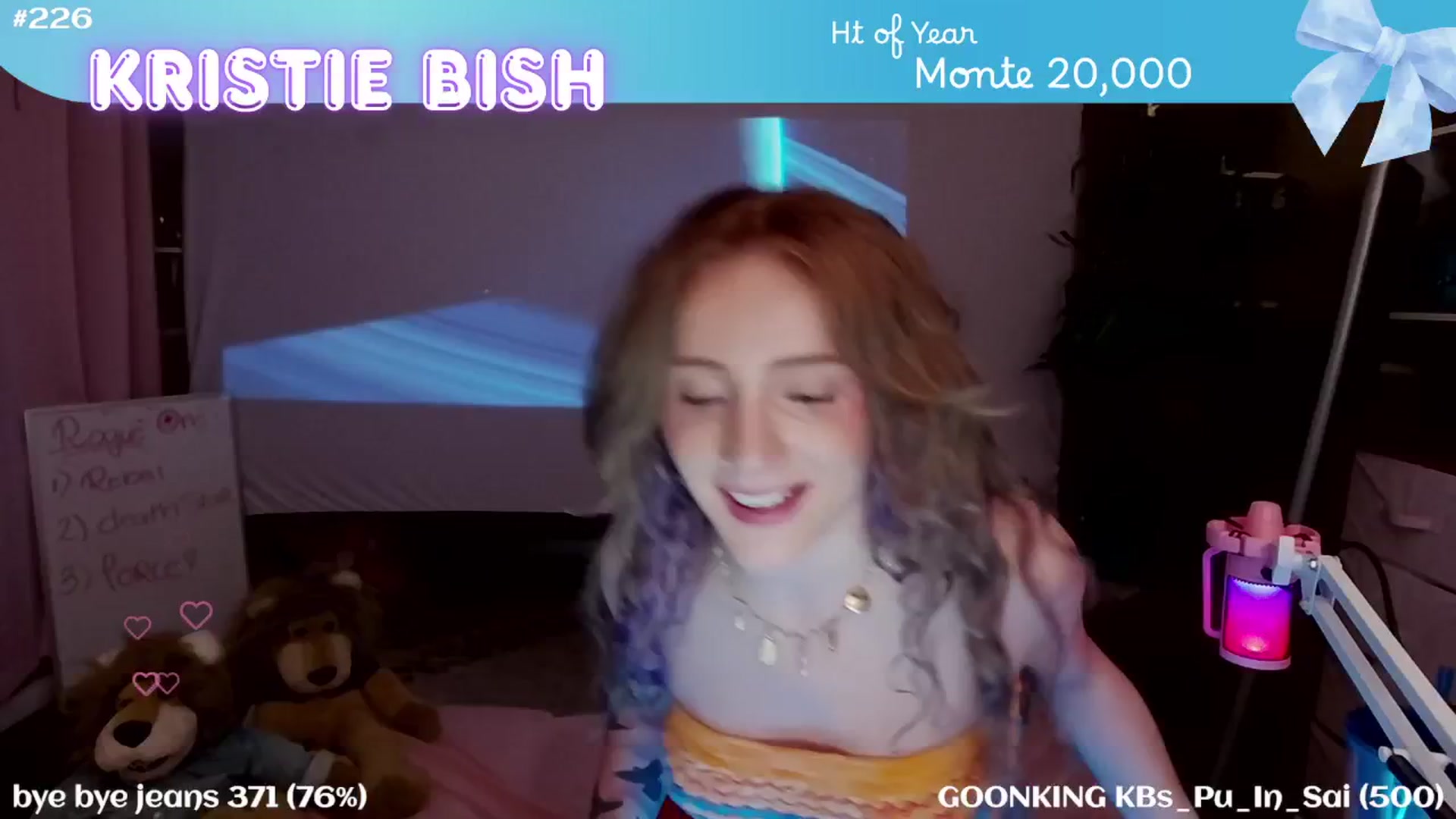 Gallery image thumbnail from KristieBish's myfreecams stream on, 04/05/2025, 05:44 image 2 of 20