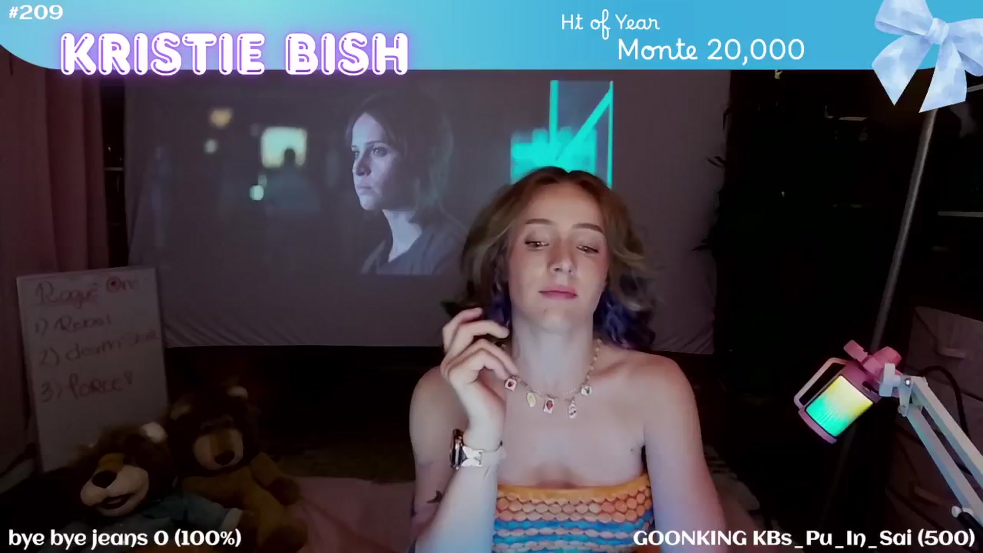 Gallery image thumbnail from KristieBish's myfreecams stream on, 04/05/2025, 05:44 image 4 of 20