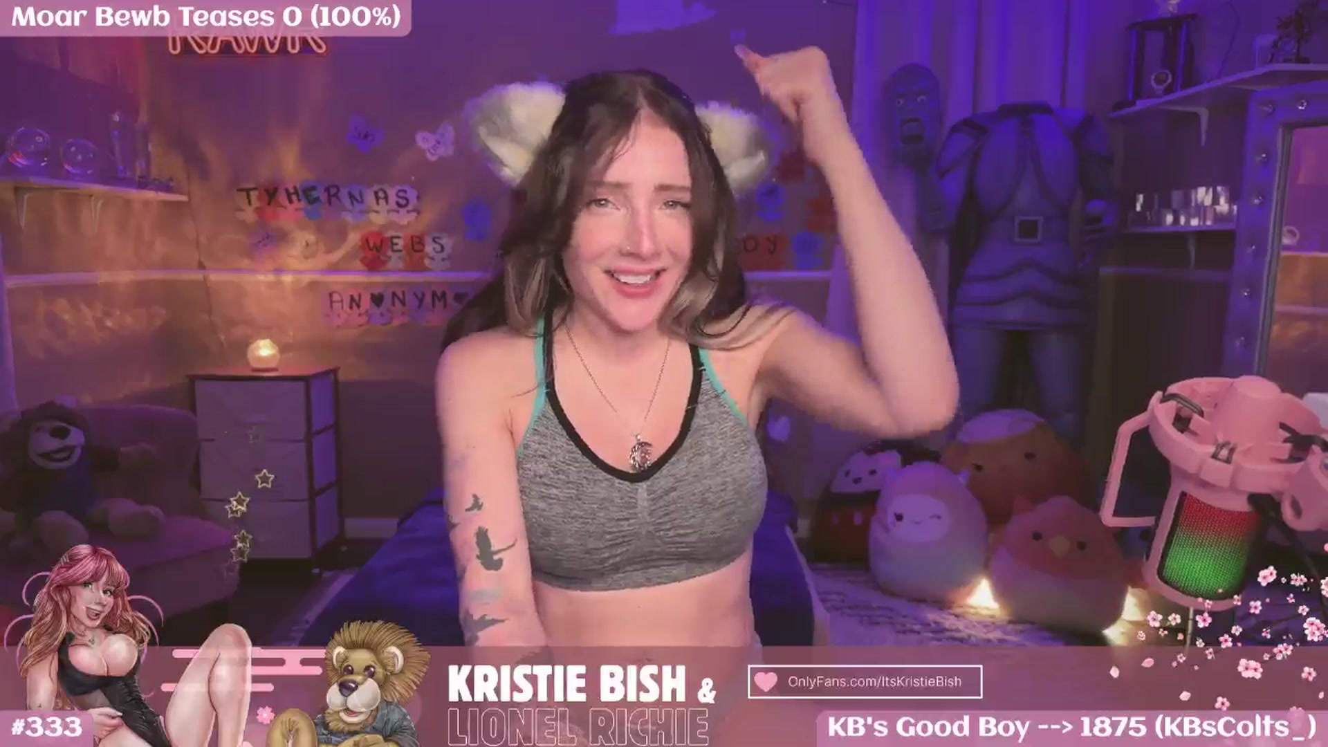 Gallery image thumbnail from KristieBish's myfreecams stream on, 06/26/2025, 07:06 image 4 of 20