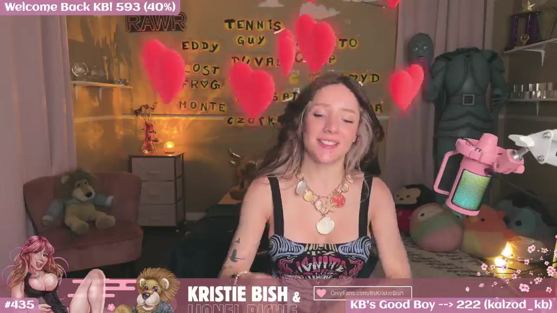 Gallery image thumbnail from KristieBish's myfreecams stream on, 07/10/2025, 04:53 image 13 of 20