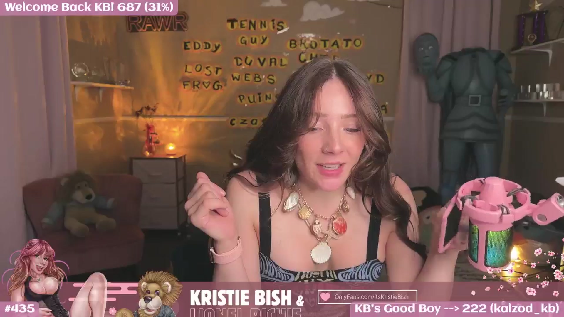 Gallery image thumbnail from KristieBish's myfreecams stream on, 07/10/2025, 04:53 image 5 of 20