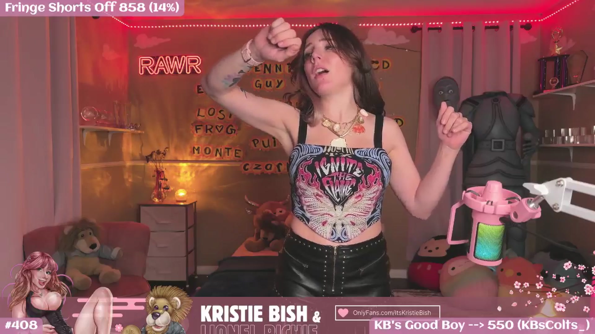 Gallery image thumbnail from KristieBish's myfreecams stream on, 07/10/2025, 05:25 image 4 of 20