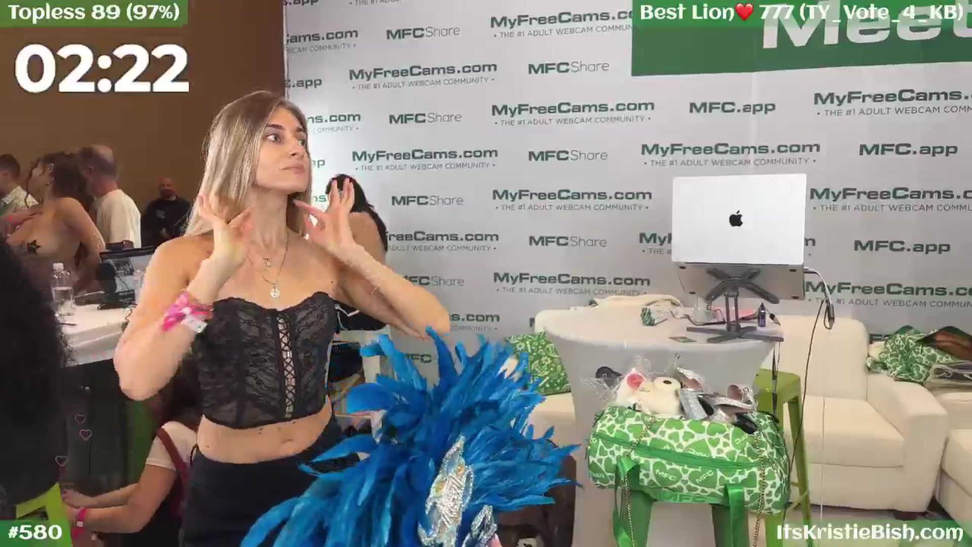 Gallery image thumbnail from KristieBish's myfreecams stream on, 01/24/2026, 03:28 image 4 of 20