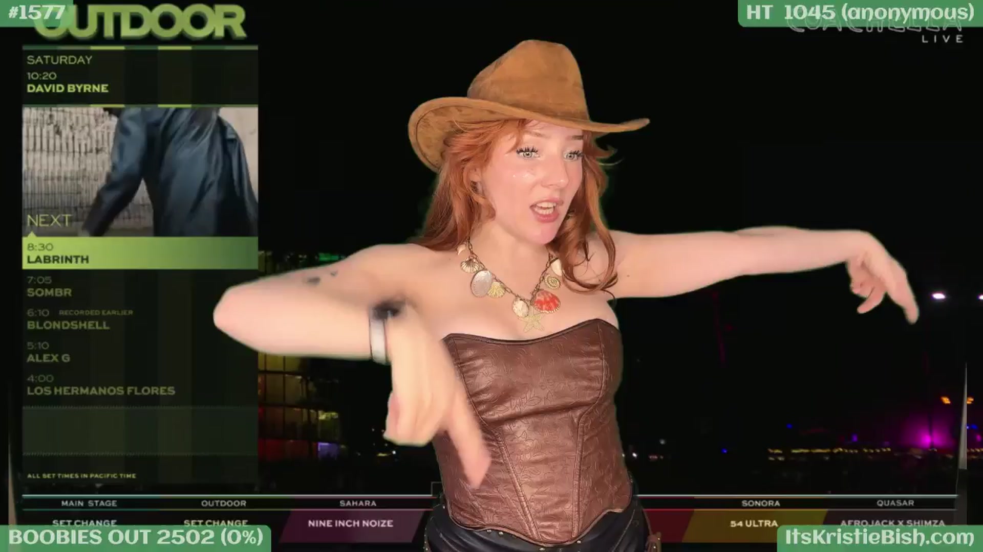 Gallery image thumbnail from KristieBish's myfreecams stream on, 04/12/2026, 04:32 image 1 of 20