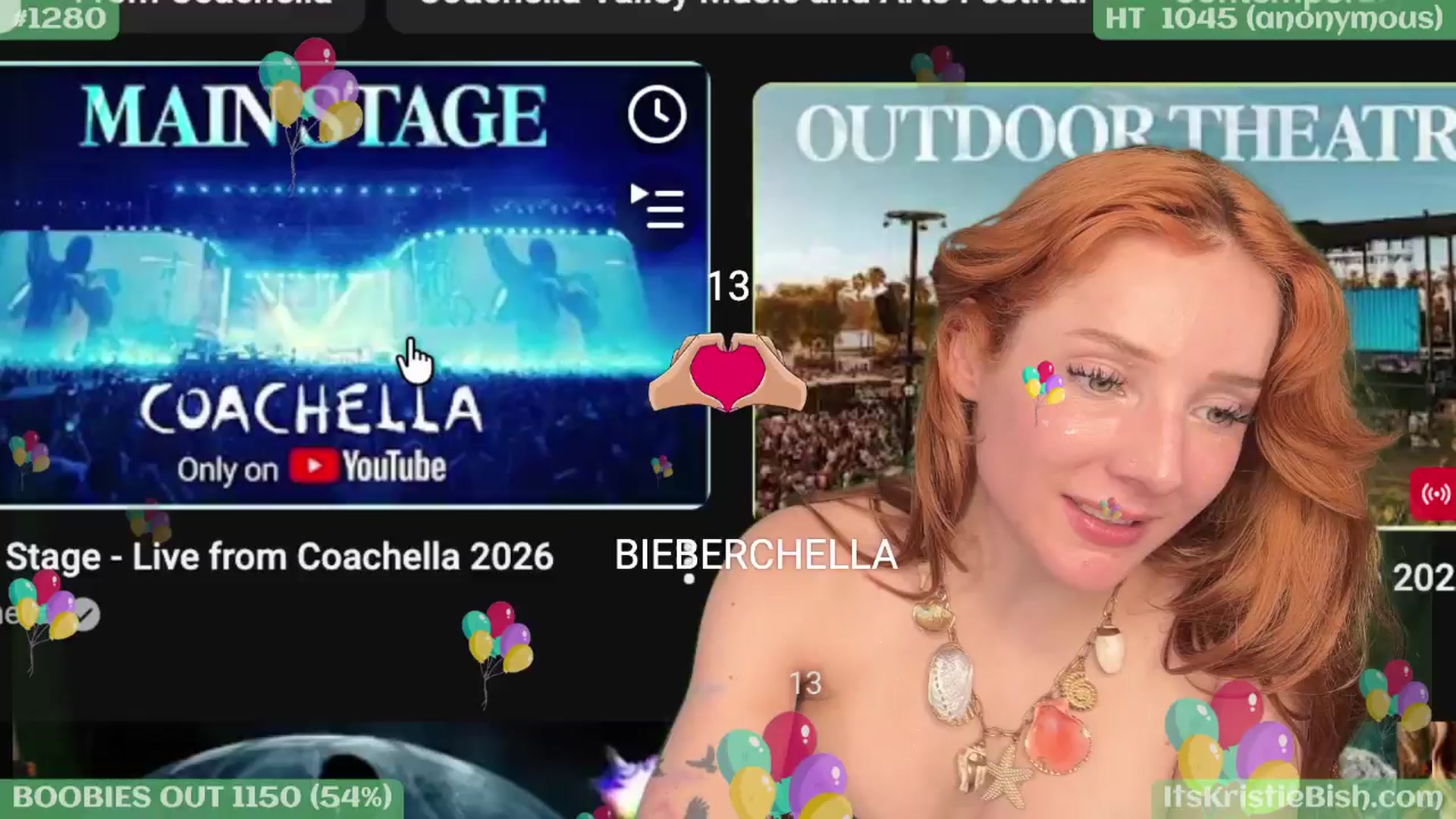 Gallery image thumbnail from KristieBish's myfreecams stream on, 04/12/2026, 05:01 image 13 of 20