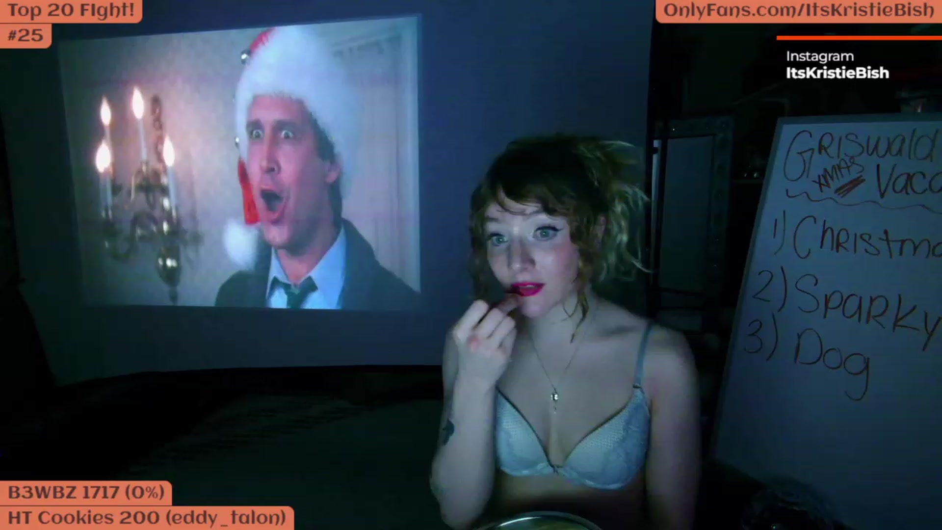 Gallery image thumbnail from Kristiemas's myfreecams stream on, 11/29/2022, 07:43 image 14 of 20