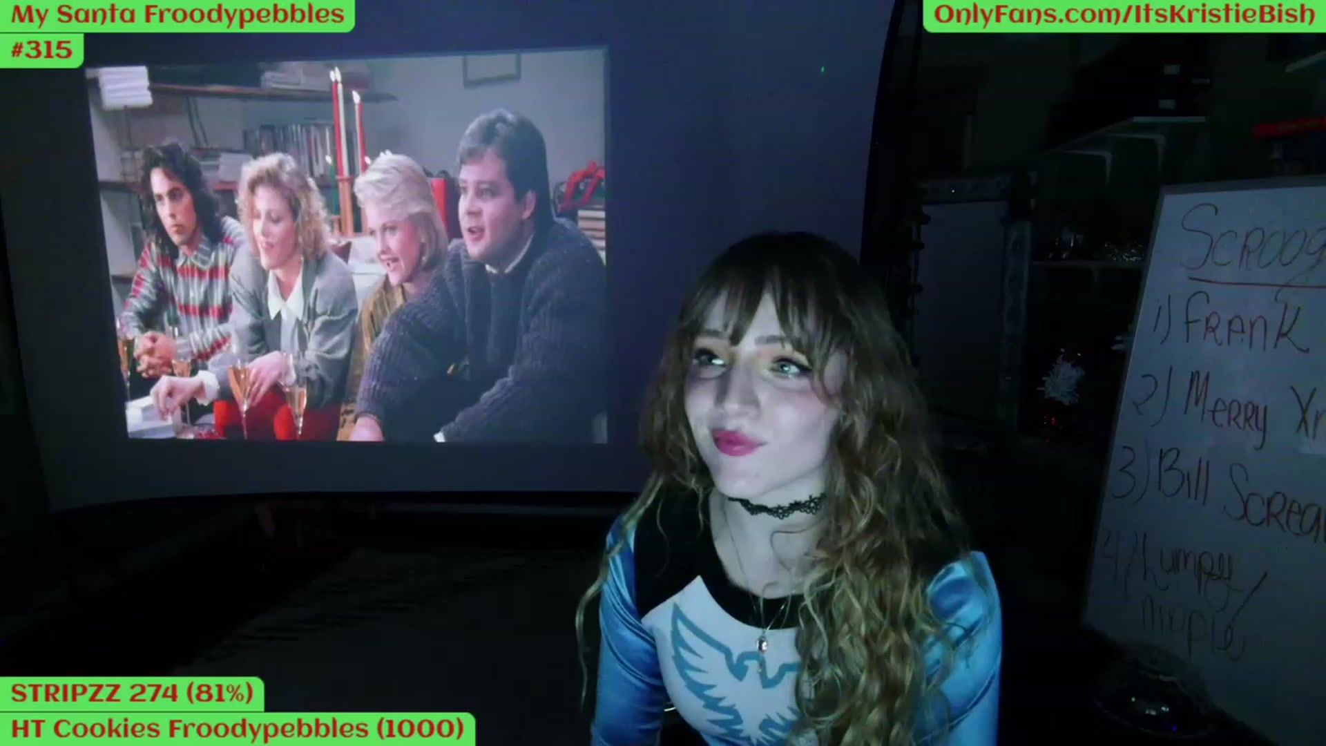 Gallery image thumbnail from Kristiemas's myfreecams stream on, 12/02/2022, 06:43 image 18 of 20