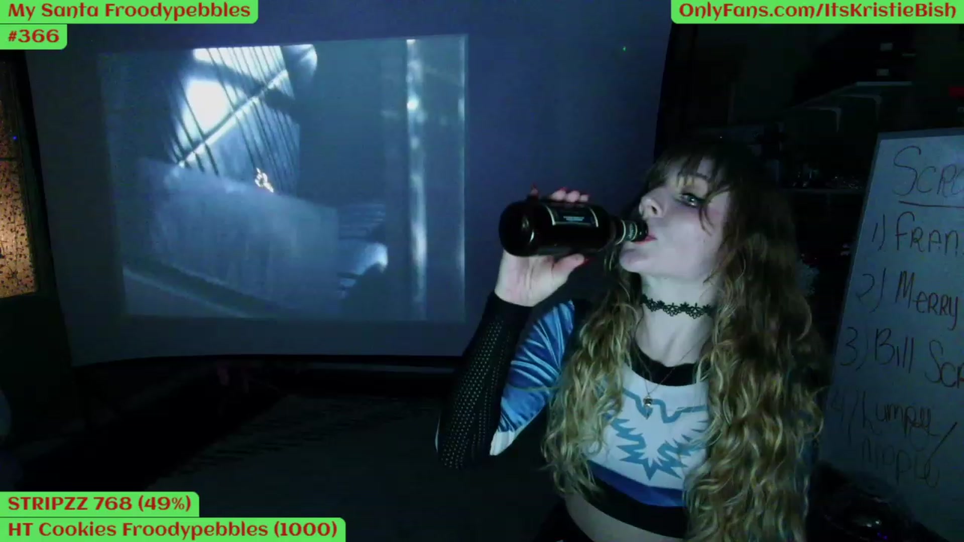 Gallery image thumbnail from Kristiemas's myfreecams stream on, 12/02/2022, 06:43 image 14 of 20