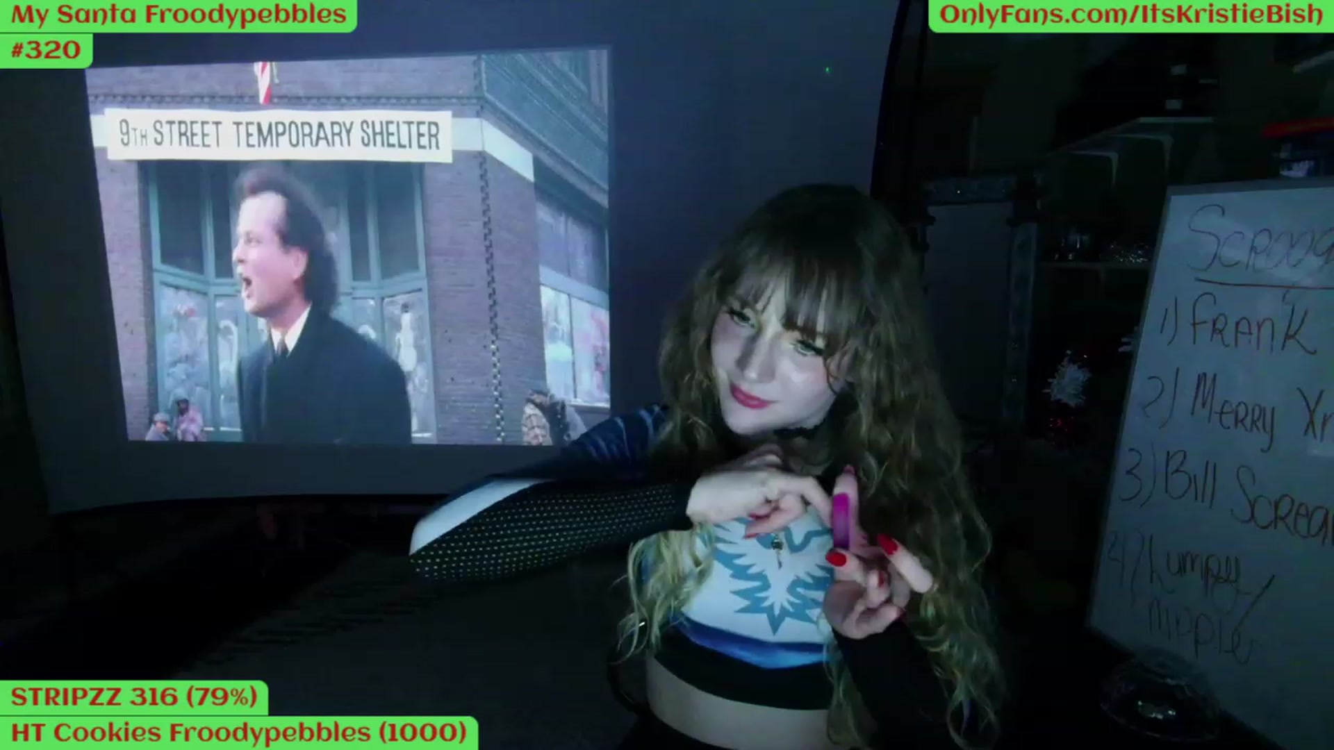 Gallery image thumbnail from Kristiemas's myfreecams stream on, 12/02/2022, 06:43 image 17 of 20