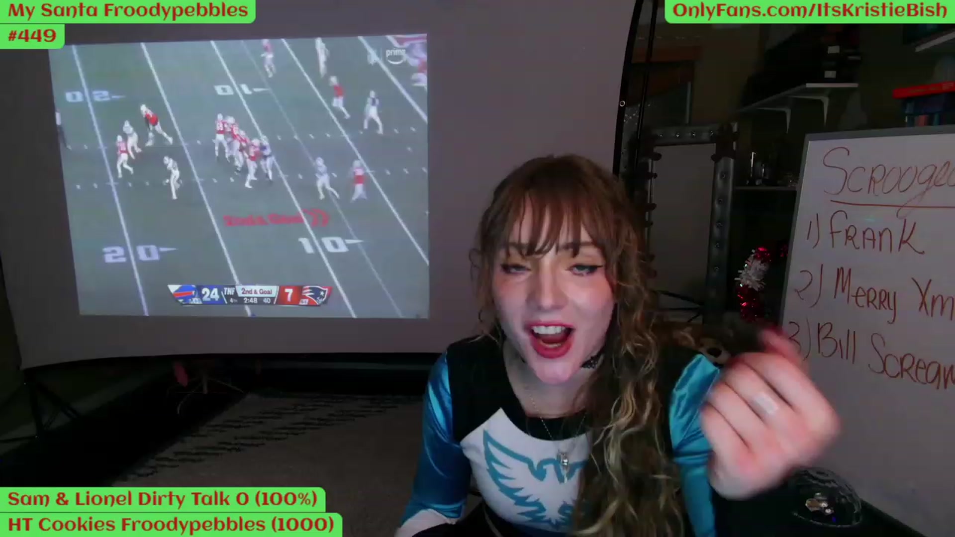 Gallery image thumbnail from Kristiemas's myfreecams stream on, 12/02/2022, 06:43 image 10 of 20