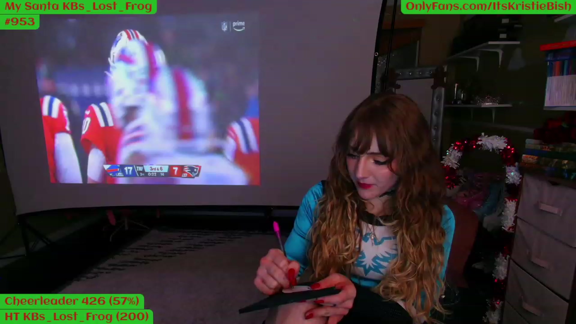 Gallery image thumbnail from Kristiemas's myfreecams stream on, 12/02/2022, 06:43 image 4 of 20