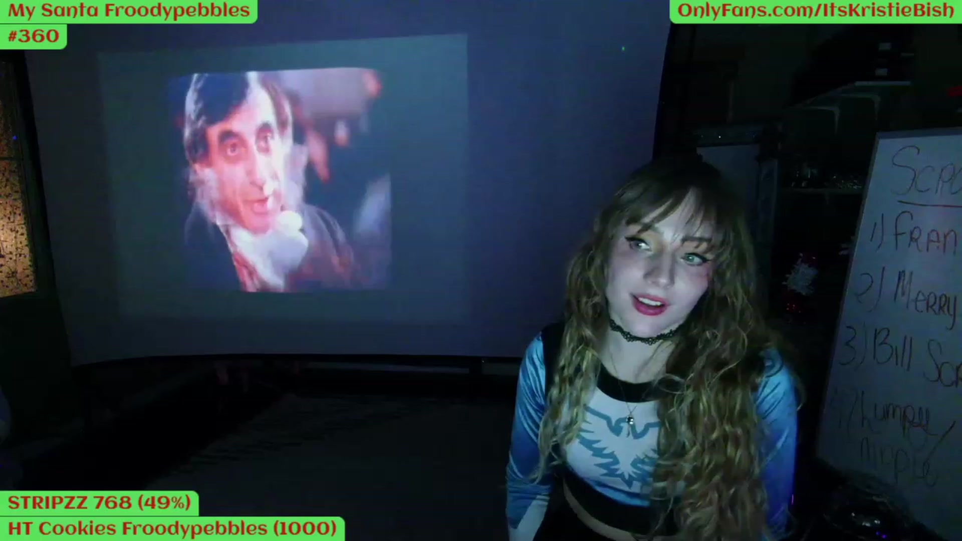 Gallery image thumbnail from Kristiemas's myfreecams stream on, 12/02/2022, 06:43 image 13 of 20