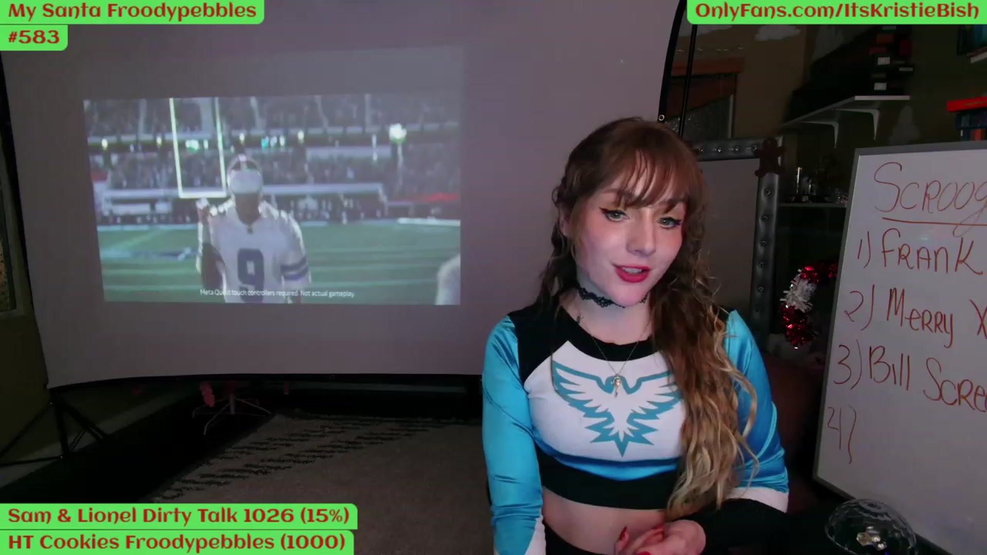 Gallery image thumbnail from Kristiemas's myfreecams stream on, 12/02/2022, 06:43 image 8 of 20