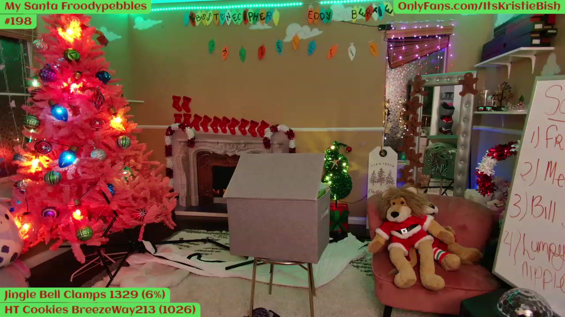 Gallery image thumbnail from Kristiemas's myfreecams stream on, 12/02/2022, 09:08 image 14 of 20