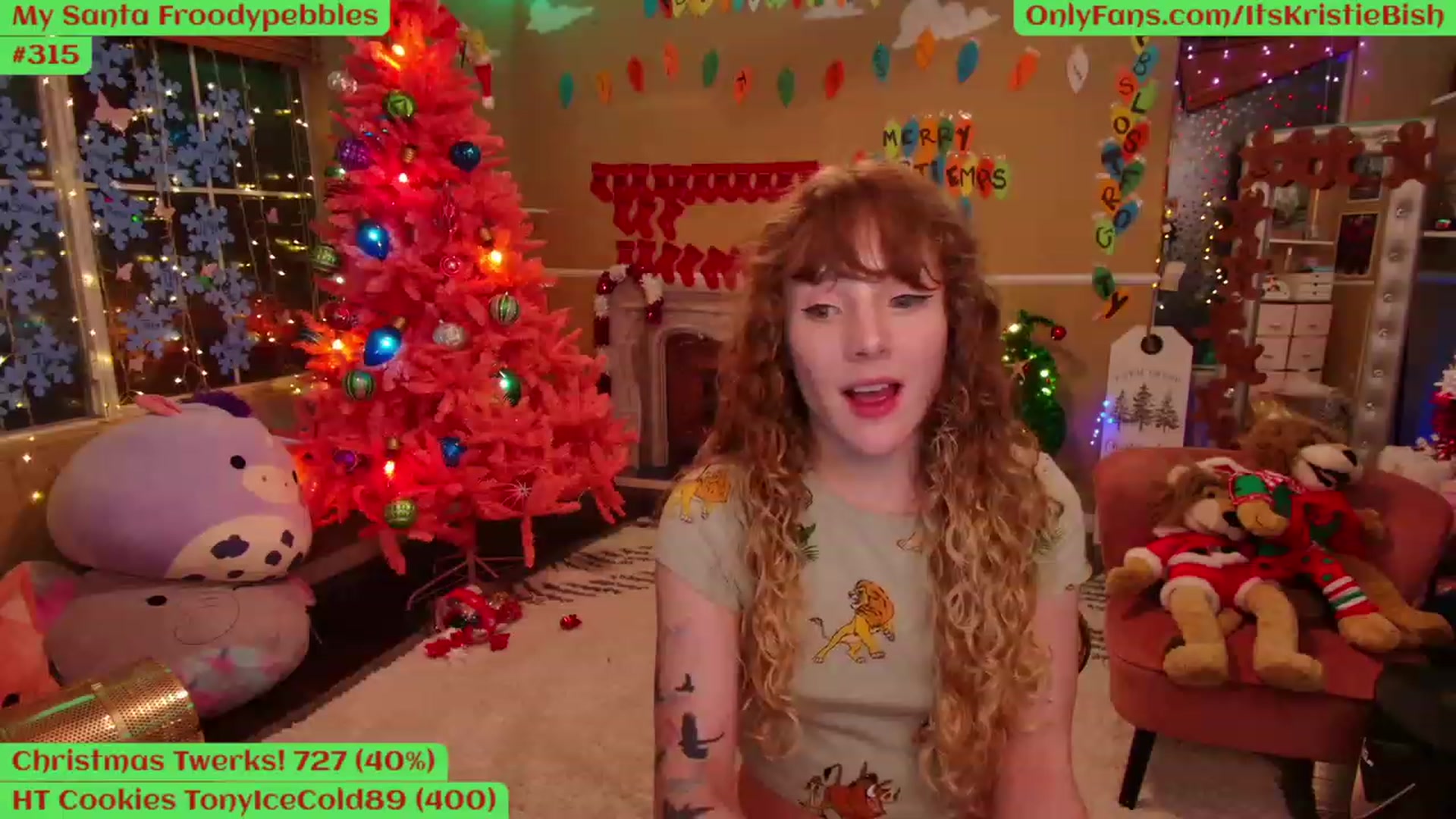 Gallery image thumbnail from Kristiemas's myfreecams stream on, 12/03/2022, 07:26 image 14 of 20