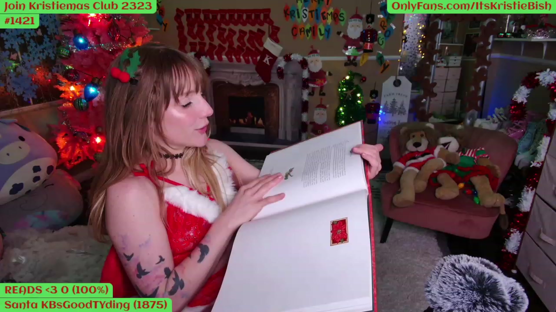 Gallery image thumbnail from Kristiemas's myfreecams stream on, 12/20/2022, 08:27 image 17 of 20